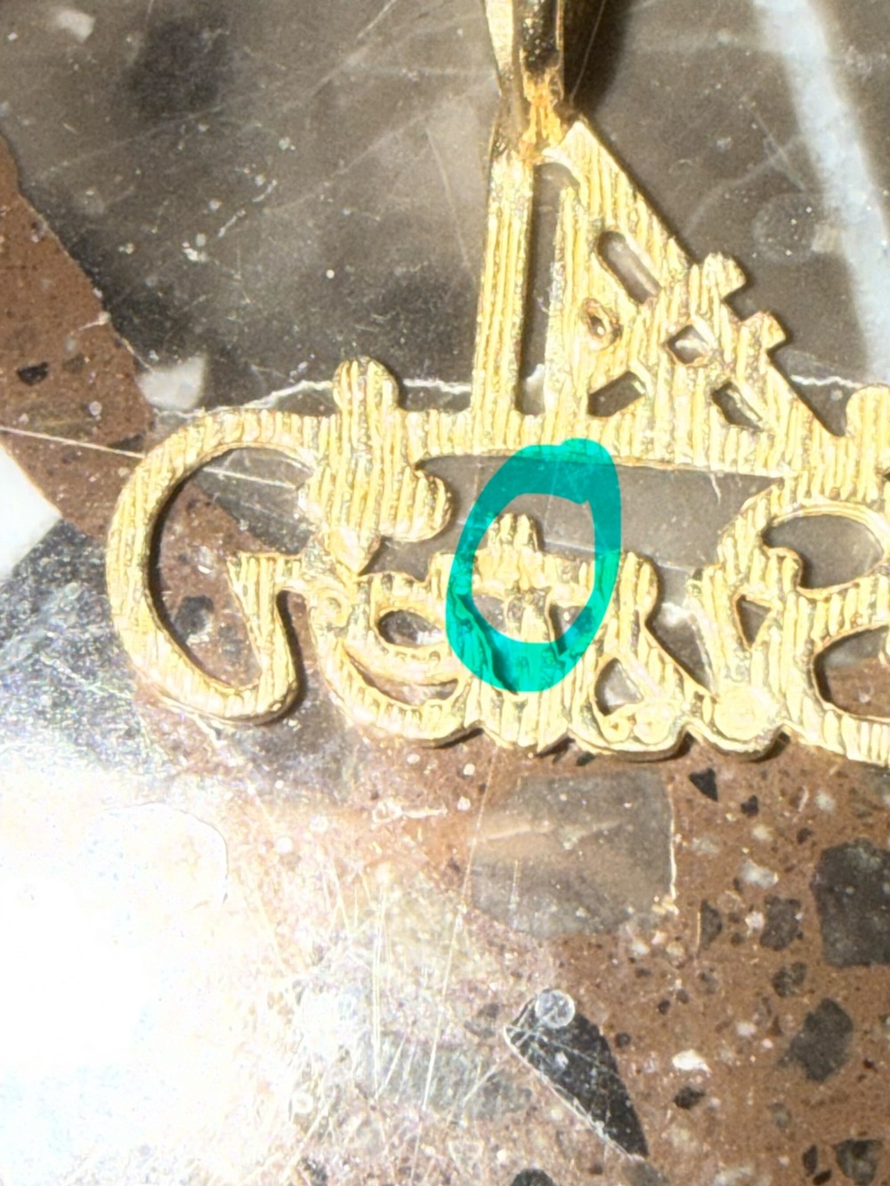 Vintage 14KT Gold#1 'Sister' Charm- Timeless Sentiment - Picture 7 of 7